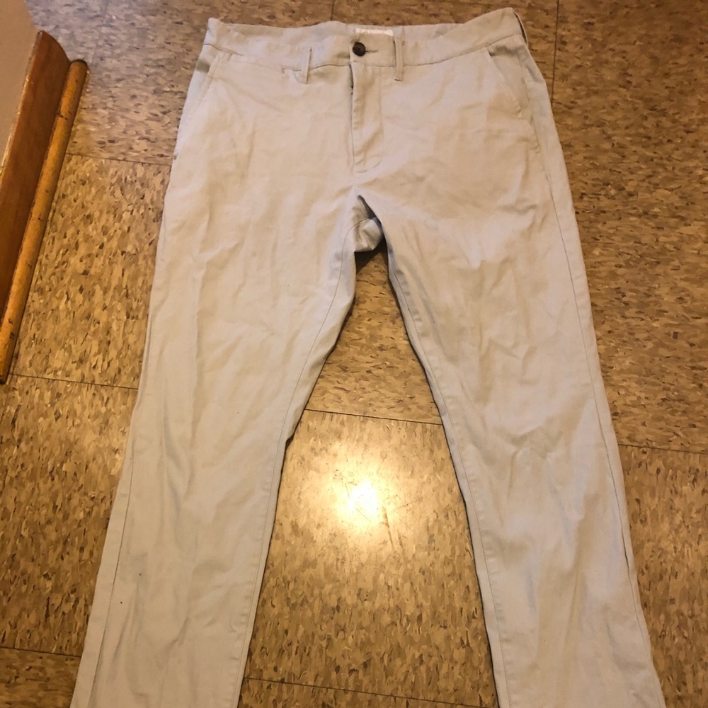 Fitted khakis pants